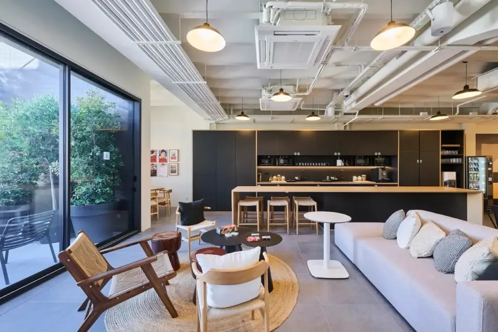 Espacio para producciones en coworking de Bracelona