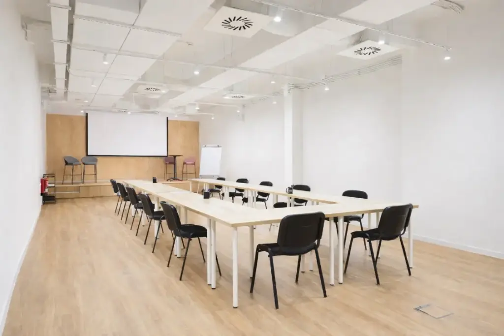 Coworking con salas de formación